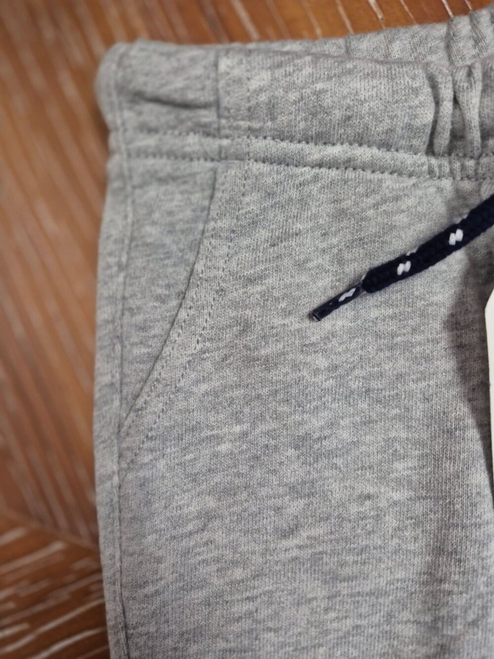 Toddler Boys Grey Dinosaur Print Sweatpants With Drawstring & Pockets - Picture 6 of 8